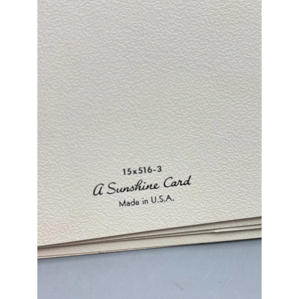 Vtg Sunshine Cards Kids Birthday Actjvity Set of 6 UNUSED with Envelopes